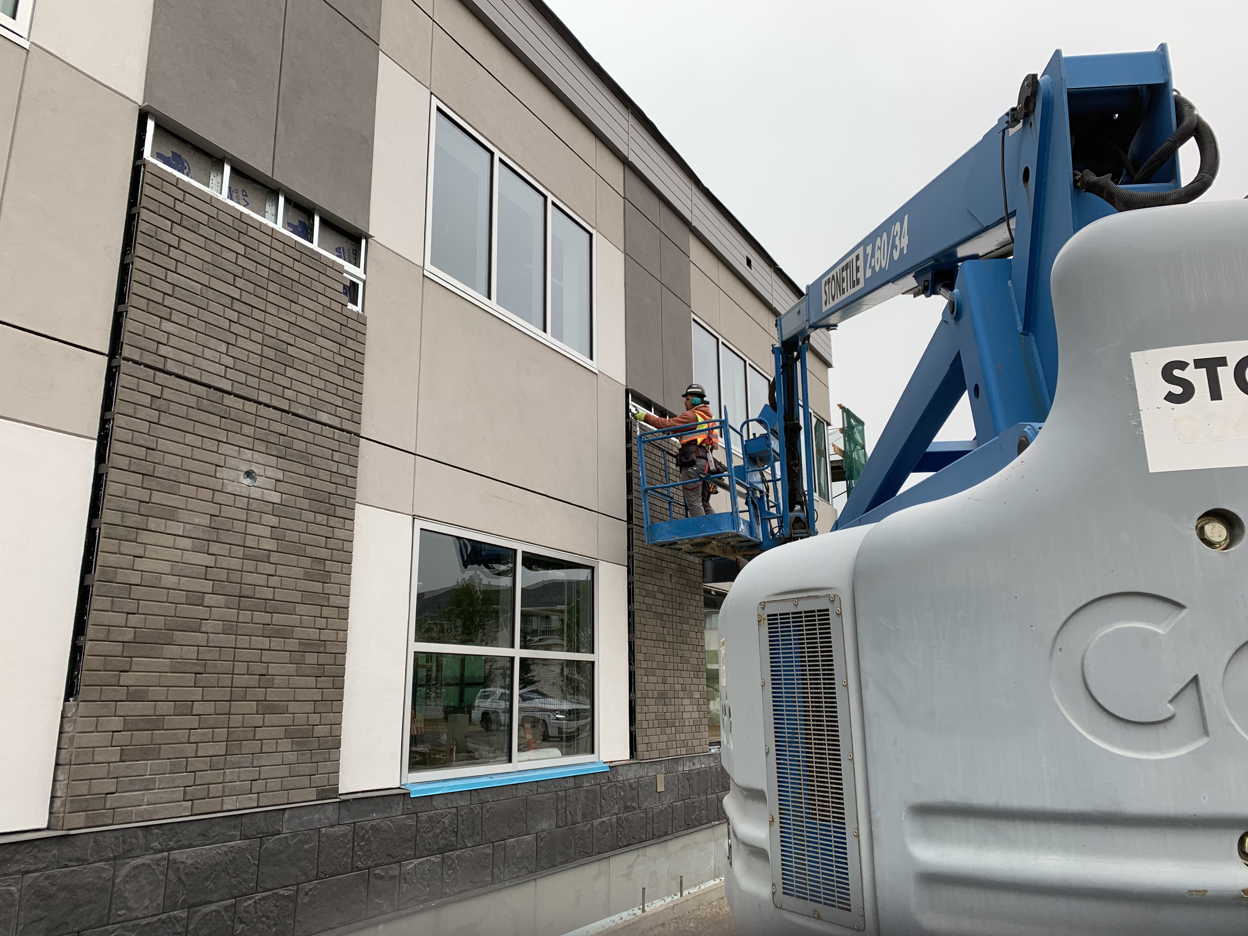 STONETILE Brick installation
